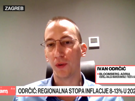 Odrčić: Inflacija uporno visoka, normalizacija tek 2025.