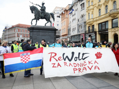 Dostavljači ponovno prosvjeduju, u Vladi ih primili na razgovor