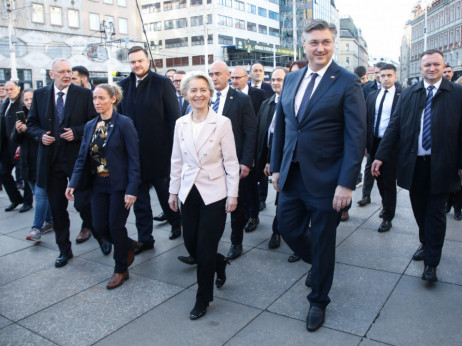 Stranka Ursule von der Leyen se za izbore priprema u Splitu